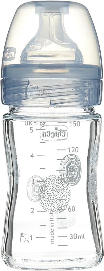 Chicco glass best sale feeding bottle 150ml