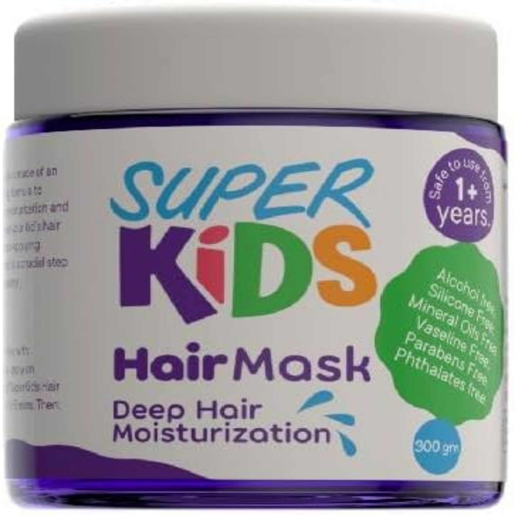 super kids hair mask deep hair moisturization ماسك الشعر للاطفال من سوبر كيدز لترطيب الشعر بعمق