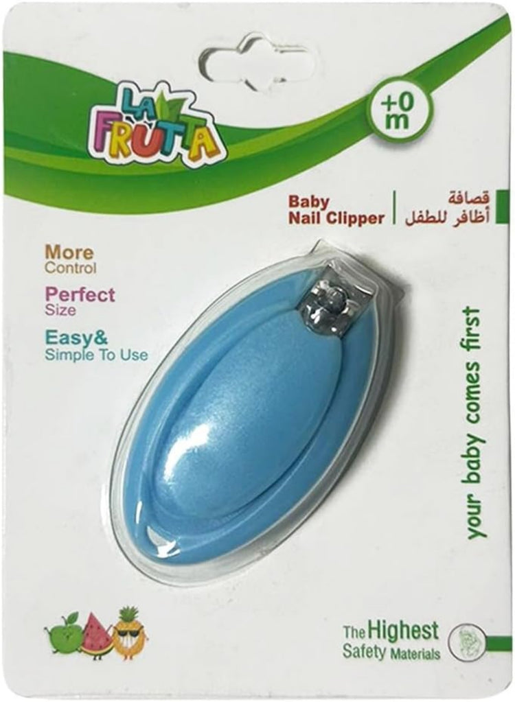 La Frutta Baby Nail Clipper blue قصافة اظافر للاطفال، من لا فروتا ازرق