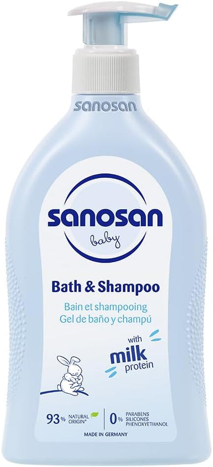 Sanosan Bath and Shampoo for Baby 500 ML