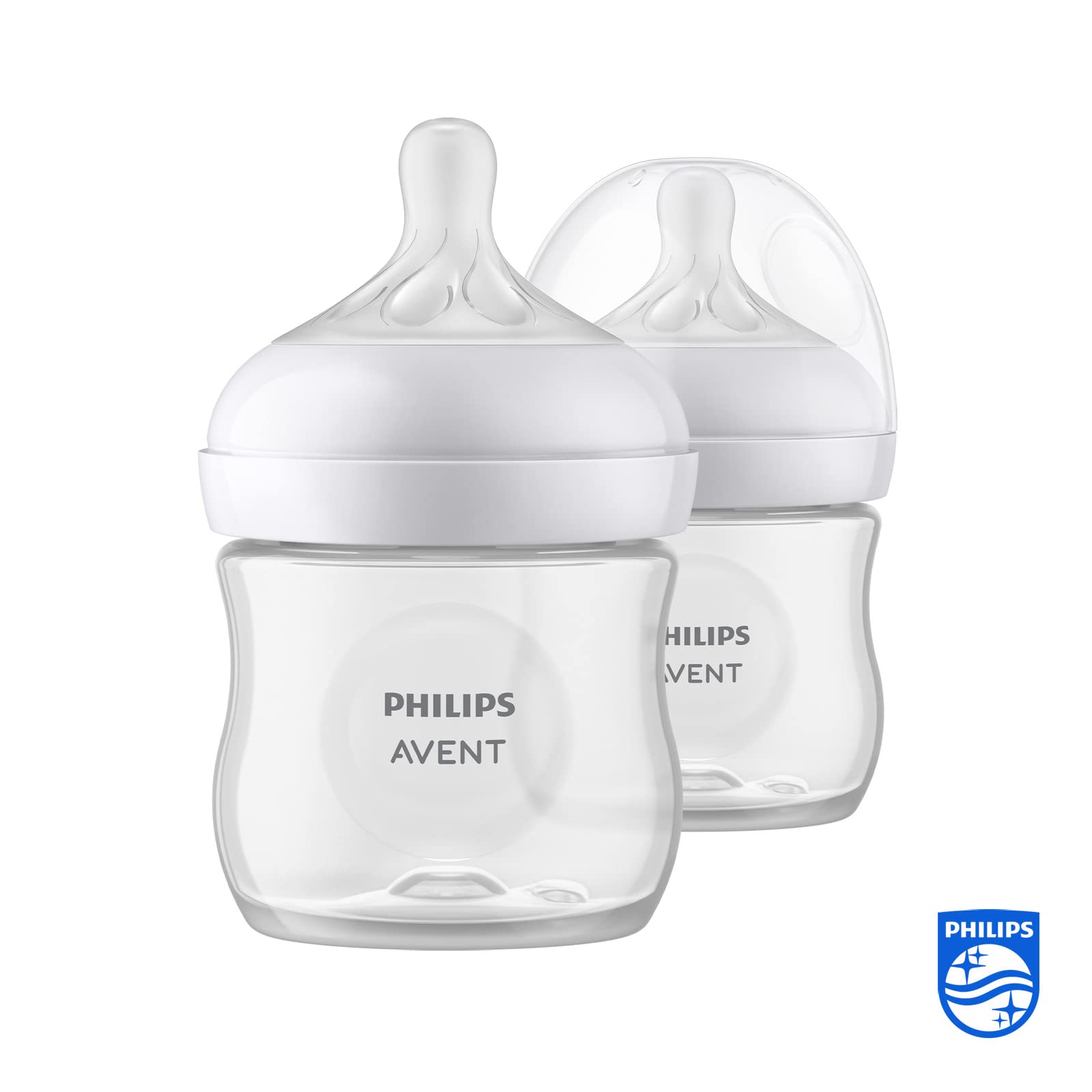 Philips Avent Natural Response Baby Bottle – 2 x 125ml Baby Milk Bottle