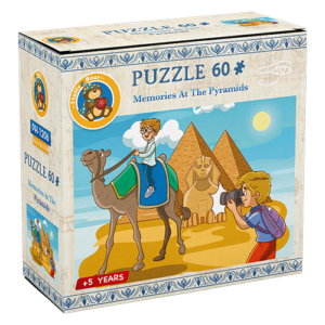 Fluffy Bear memories at the pyramids puzzle