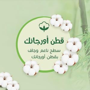 Bebem Natural for Baby Diapers Twin Pack Mini Size 2 - 36 Pieces حفاضات بي بم الطبيعي للاطفال مقاس 2 ميني 36 قطعة