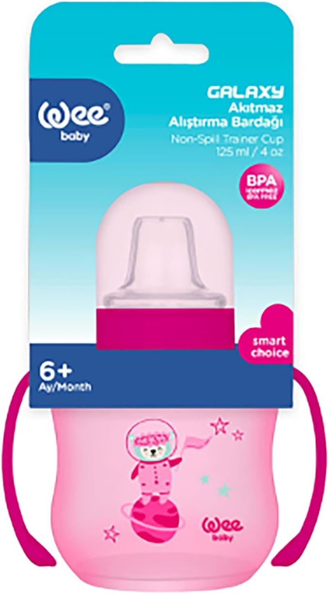 Wee Baby Non-Spill Cup With Grip 125 ml