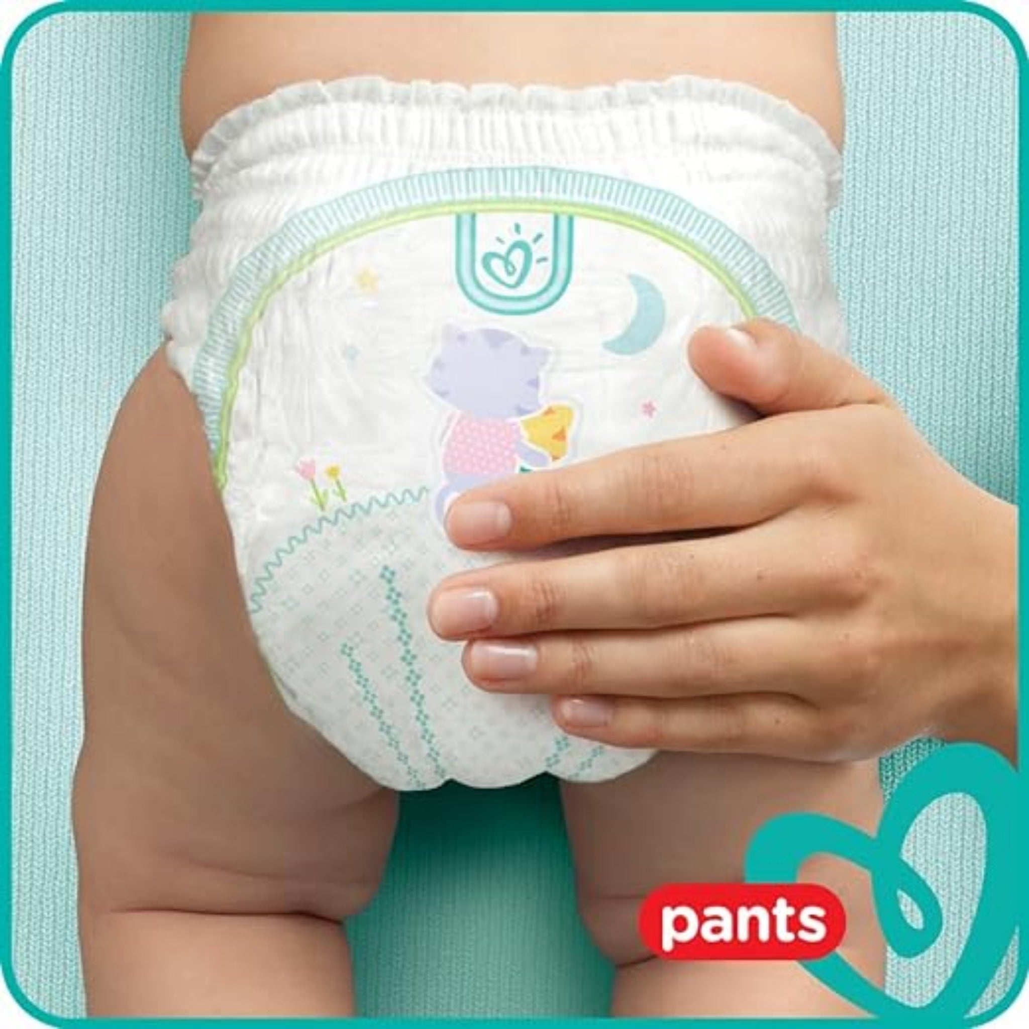 Pampers Baby Pants , Size 3 , 6-11 kg , 58 diaper / حفاضات بامبرز للاطفال كيلوت بانتس , مقاس 3 , 6-11 جم , 58 قطعة