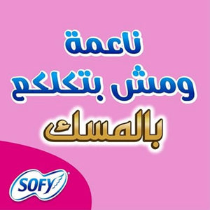 sofy feminine pads extra long 14 pieces فوط صحية يومية نسائية من سوفي طويله جدا 14 قطعة