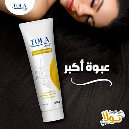 Buy now Tola Hair Oil Replacement for All Hair Types - 150 ml from diapers at best prices with cash on delivery