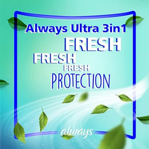 always ultra thin long 16 pads فوط صحية من اولويز الترا رفيعة طويلة 16 قطعة