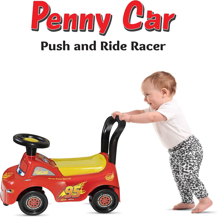 Generic Plastic Push Car Game With Storage Box And Button For Kids سيارة ركوب للاطفال من كيدز رايد ارابيا