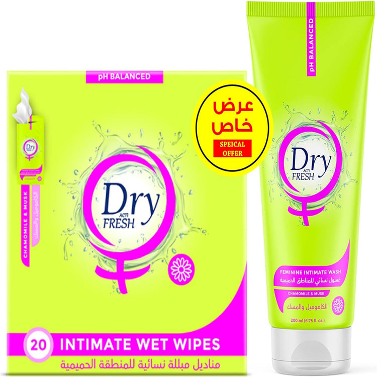 dry fresh intimate wet wipes and feminine intimate wash جو فريش مناديل مبلله نسائية للمنطقة الحميمة غسول العنايه