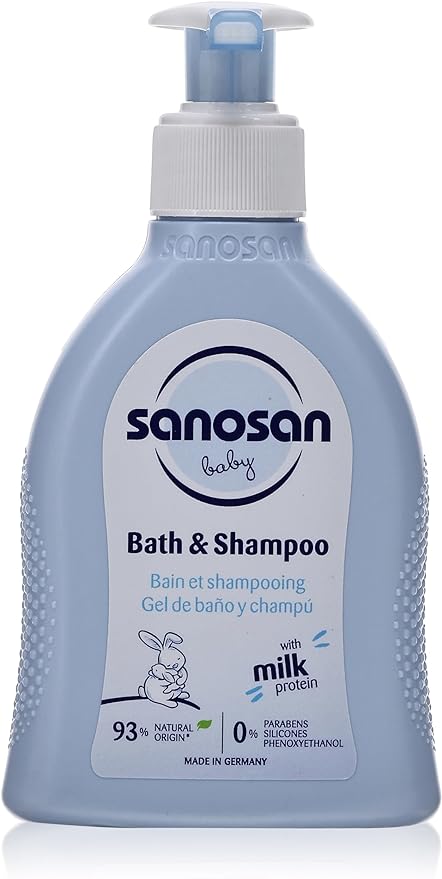 Sanosan Bath and Shampoo for Baby 200 ML