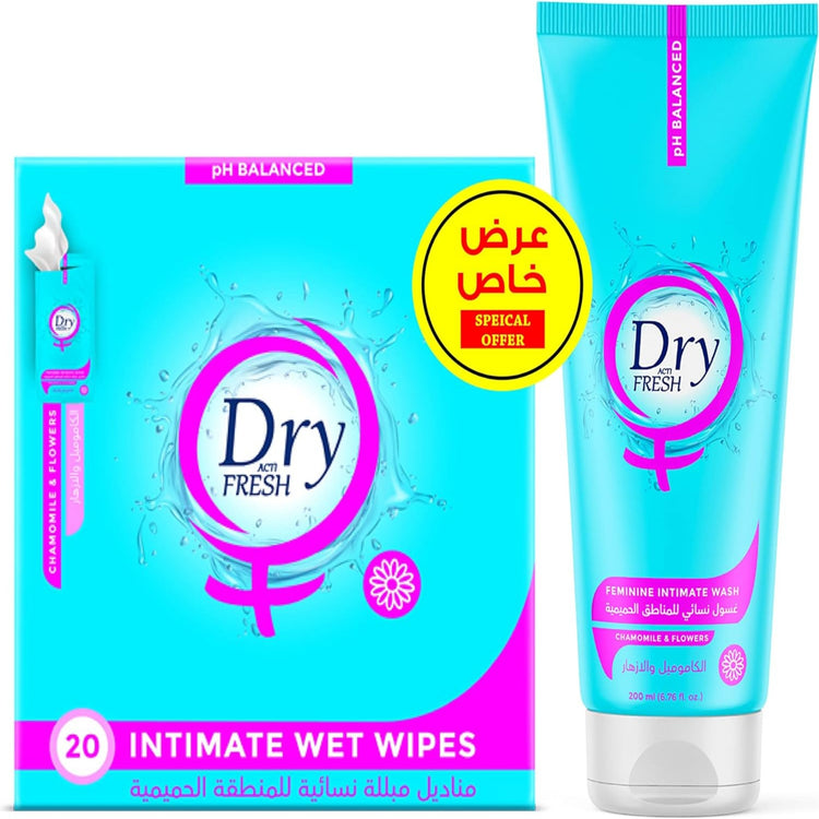 dry fresh intimate wet wipes and feminine intimate wash جو فريش مناديل مبلله نسائية للمنطقة الحميمة غسول العنايه