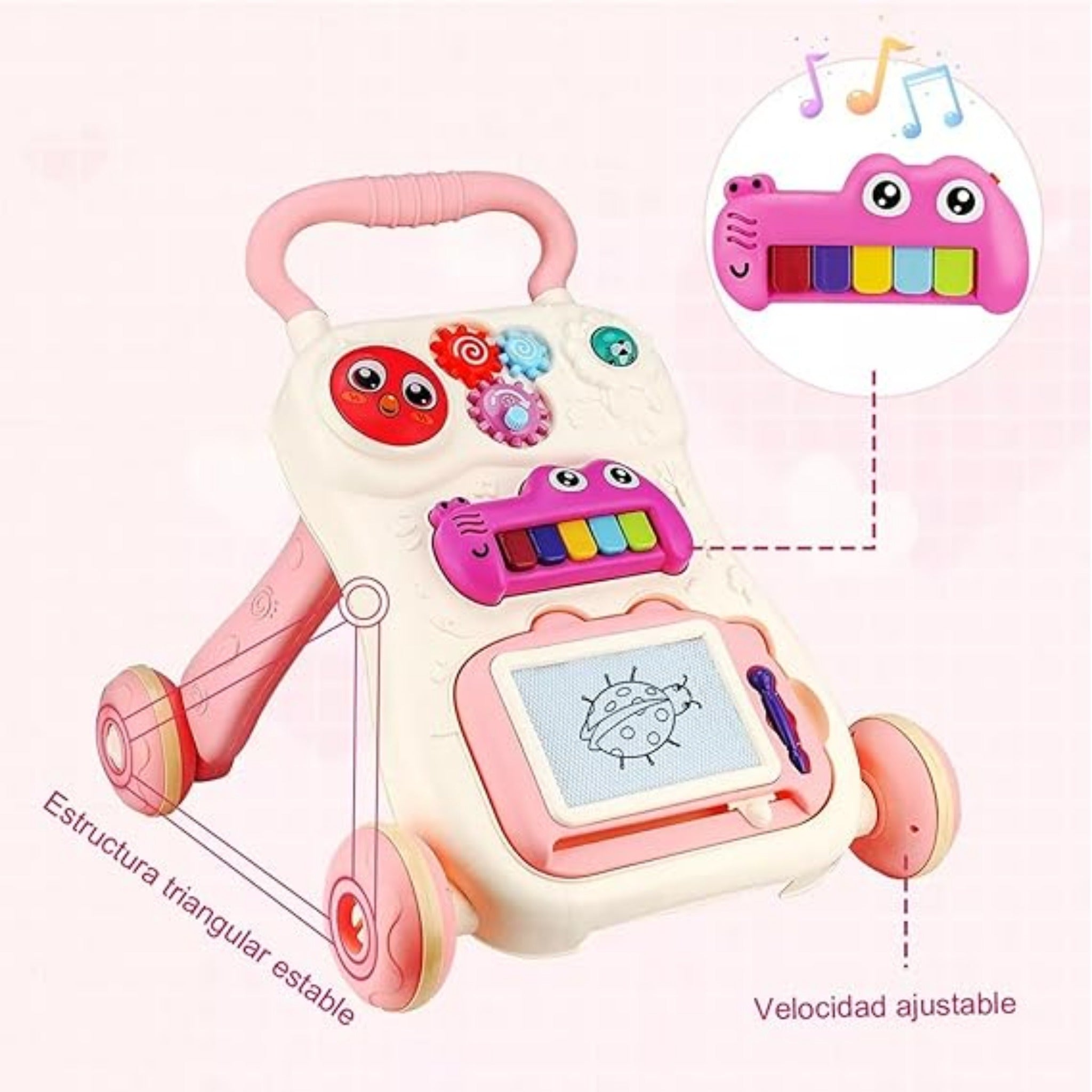 baby musical walker مشاية للاطفال مع موسيقى