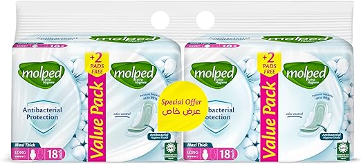 Molped Antibacterial Long 36 (18×2)