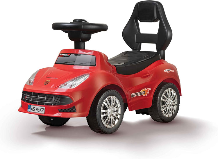 سيارة ركوب للاطفال من تيك تويز- عربية أطفال (2-6 سنوات)، أحمرى  Tic Toys - Kids Ride On Car - Arabic Kids (2-6 Years) - Red