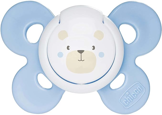 Chicco Silicone Soother Physio Comfort for Boy, 0-6 Month Enjoy best Online Shopping with diaperseg.com with shipping in 24 hours only