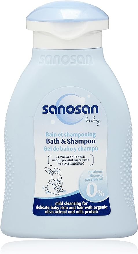 Enjoy Your Online Shopping and Order Now Sanosan Baby Bath and Shampoo 100 ml.