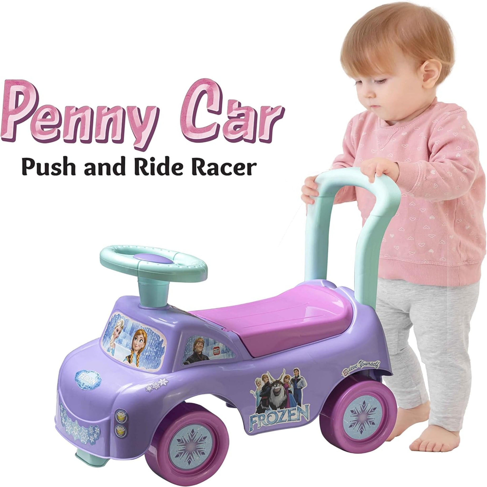 Generic Plastic Push Car Game With Storage Box And Button For Kids سيارة ركوب للاطفال من كيدز رايد ارابيا