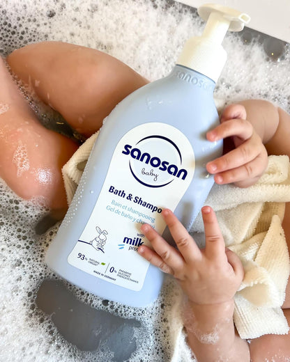 Sanosan Bath and Shampoo for Baby 500 ML