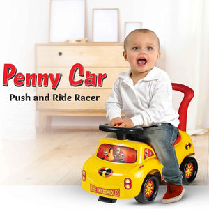 Generic Plastic Push Car Game With Storage Box And Button For Kids سيارة ركوب للاطفال من كيدز رايد ارابيا