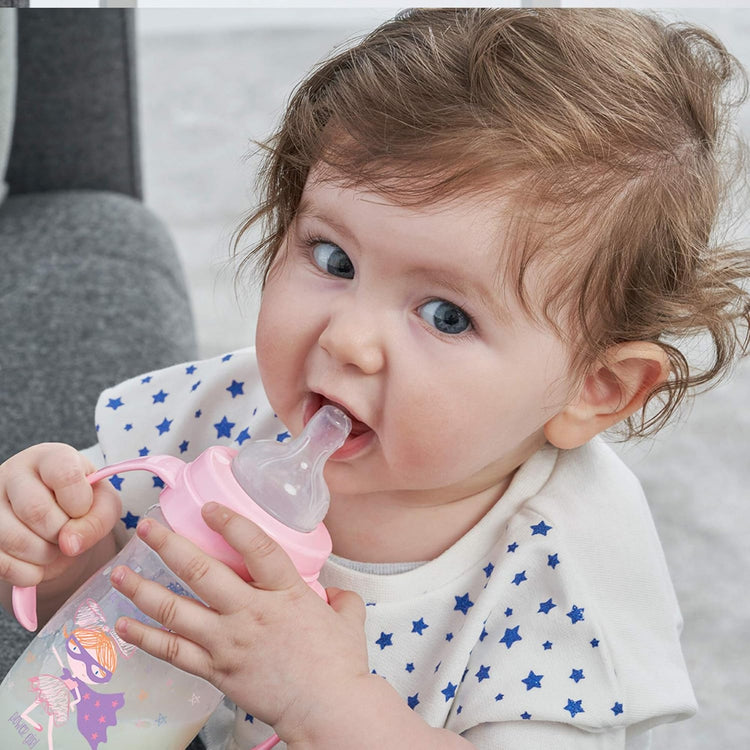 wee baby feeding bottles set 4 pcs مجموعه البيبرونات من وي بيبي 4 قطع