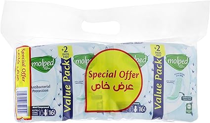 Molped Antibacterial Extra Long 32 (16×2)