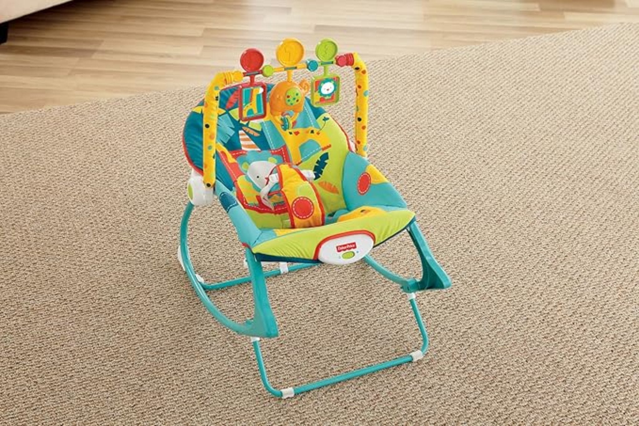 Tiibaby Infant to Toddler Rocker - Bouncer