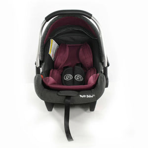 Petit Bebe Car Seat Black مقعد سيارة للاطفال من بيتيت بيبي اسود