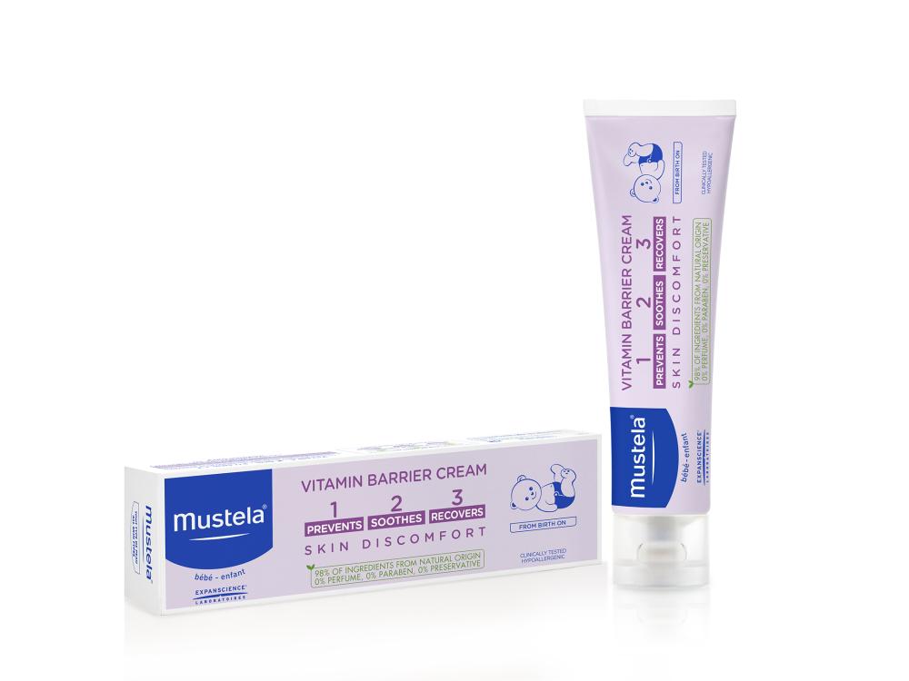 Mustela Vitamin Barrier Diaper Rash Cream 100ML