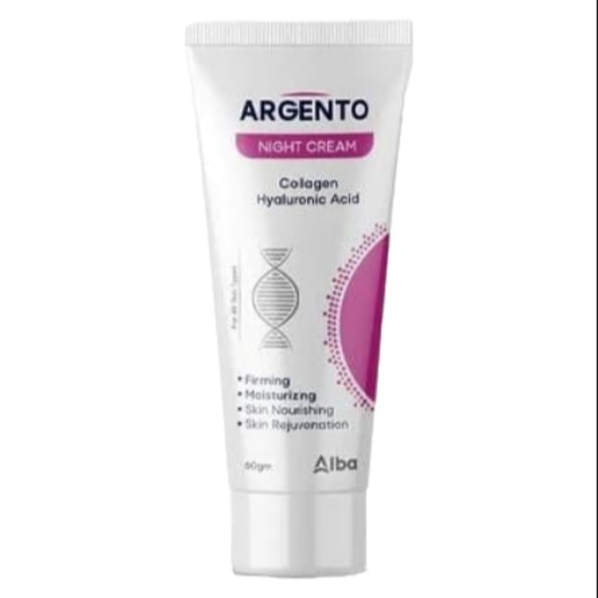 Argento night cream collagen &amp; hyaluronic acid