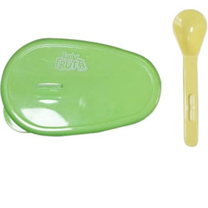 La Frutta Baby Plate and Spoon Set طقم طبق و ملعقة للاطفال من لافروتا