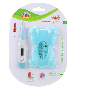 la frutta baby and bath tub thermometer set طقم ترمومتر للطفل و لماء الاستحمام من لافروتا