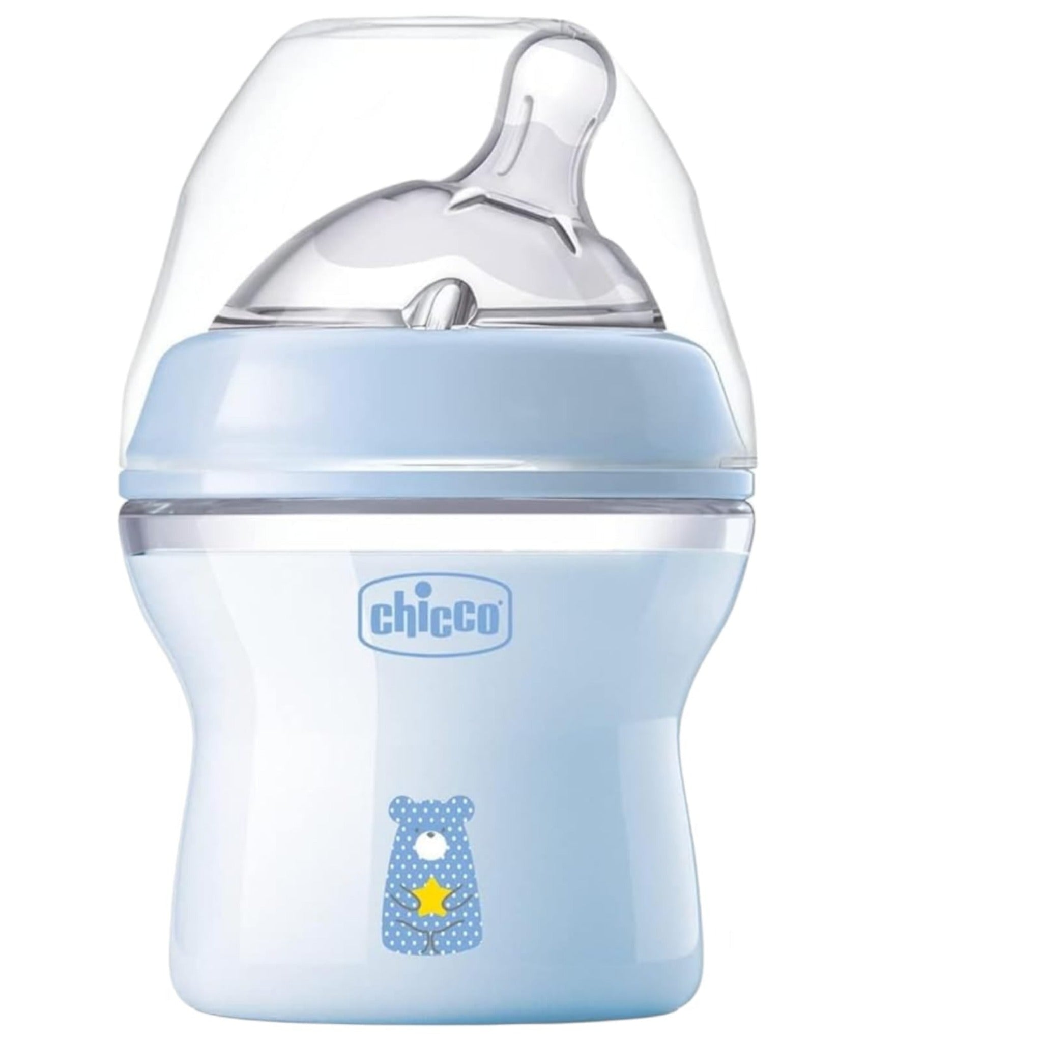 chicco natural feeling baby bottle 150 ml ببرونة للاطفال من شيكو 150 مل