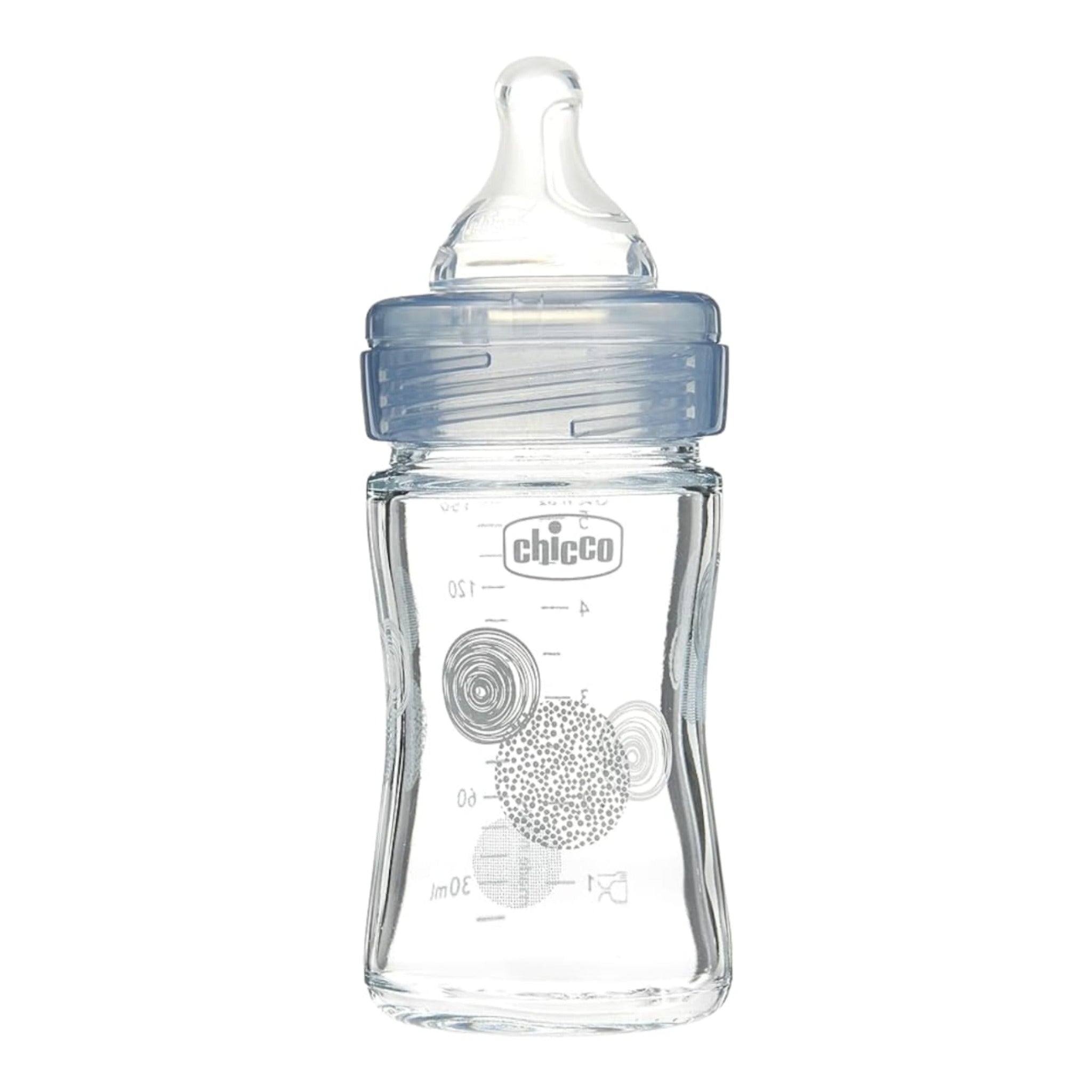 Chicco Well Being Glass Bottle 150 ml بيبرونة ويل بينيج للاطفال من شيكو 150مل