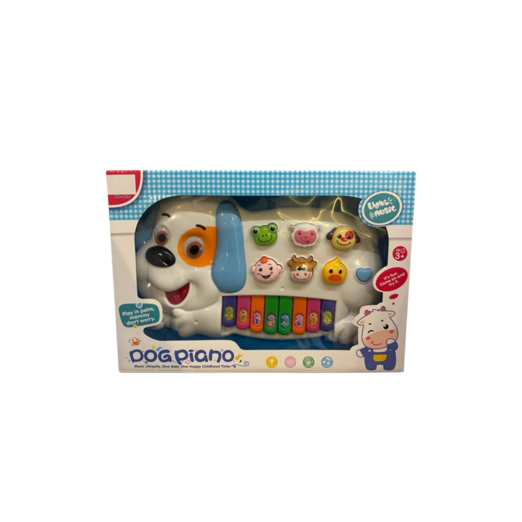 Dog piano for kids 3+ages