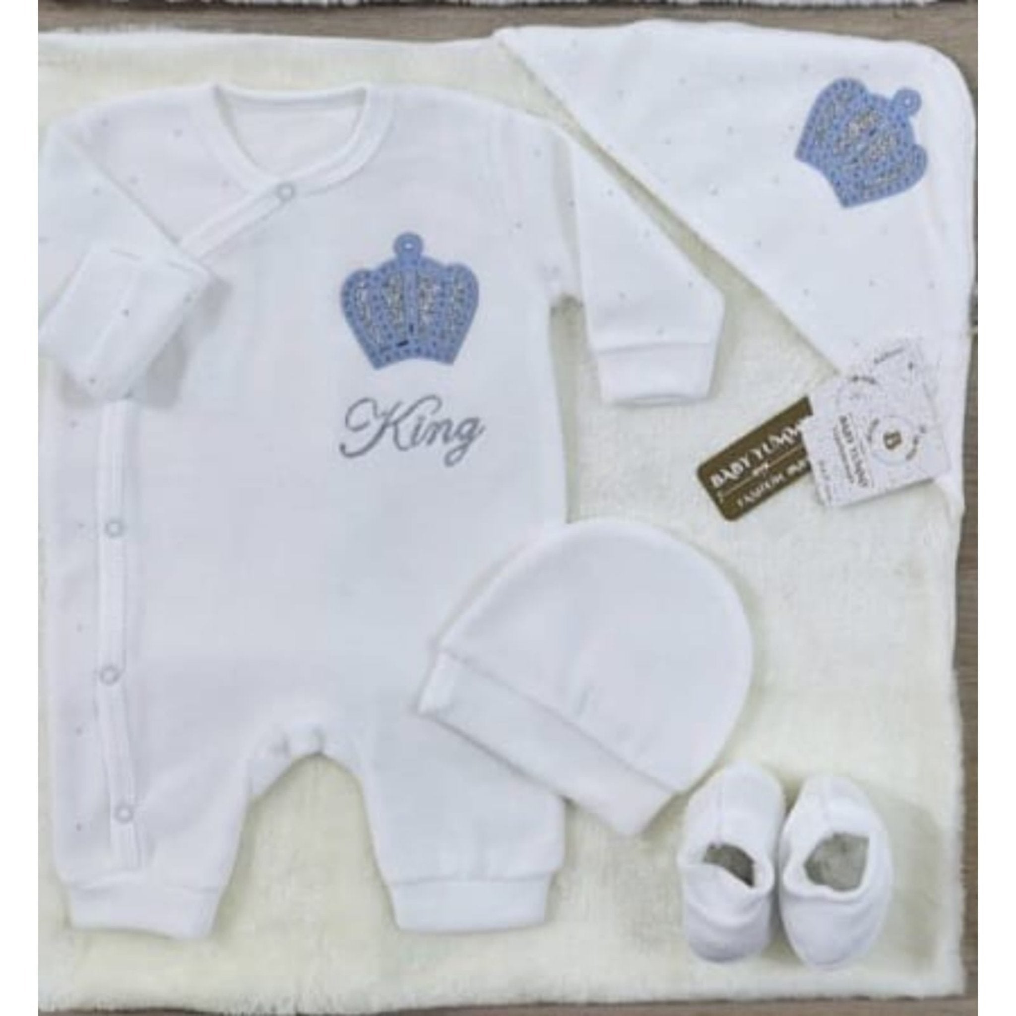 High Quality Cotton Blend and comfy Baby Boy Set of 4 pieces