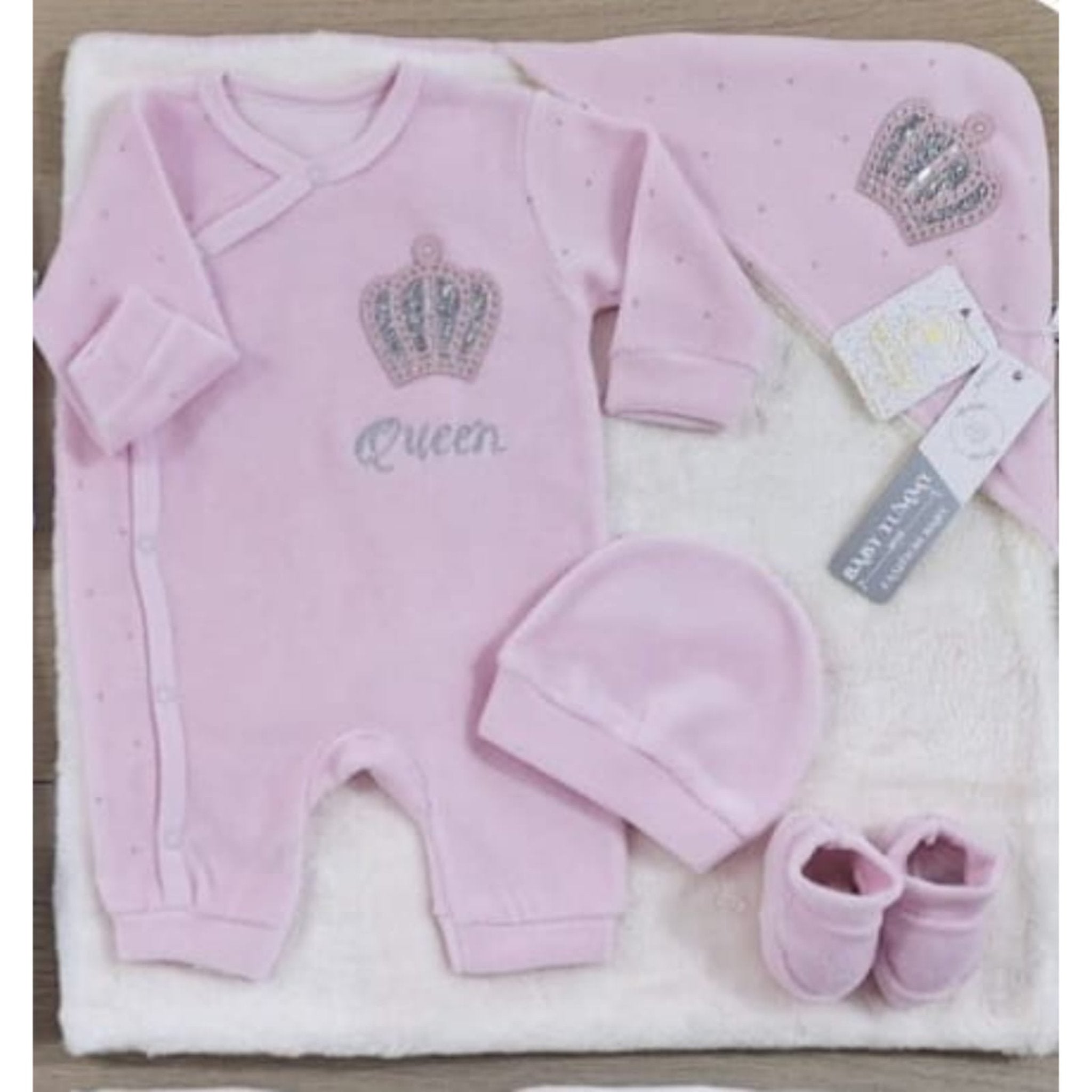 High Quality Cotton Blend and comfy Baby Girl Set of 4 pieces