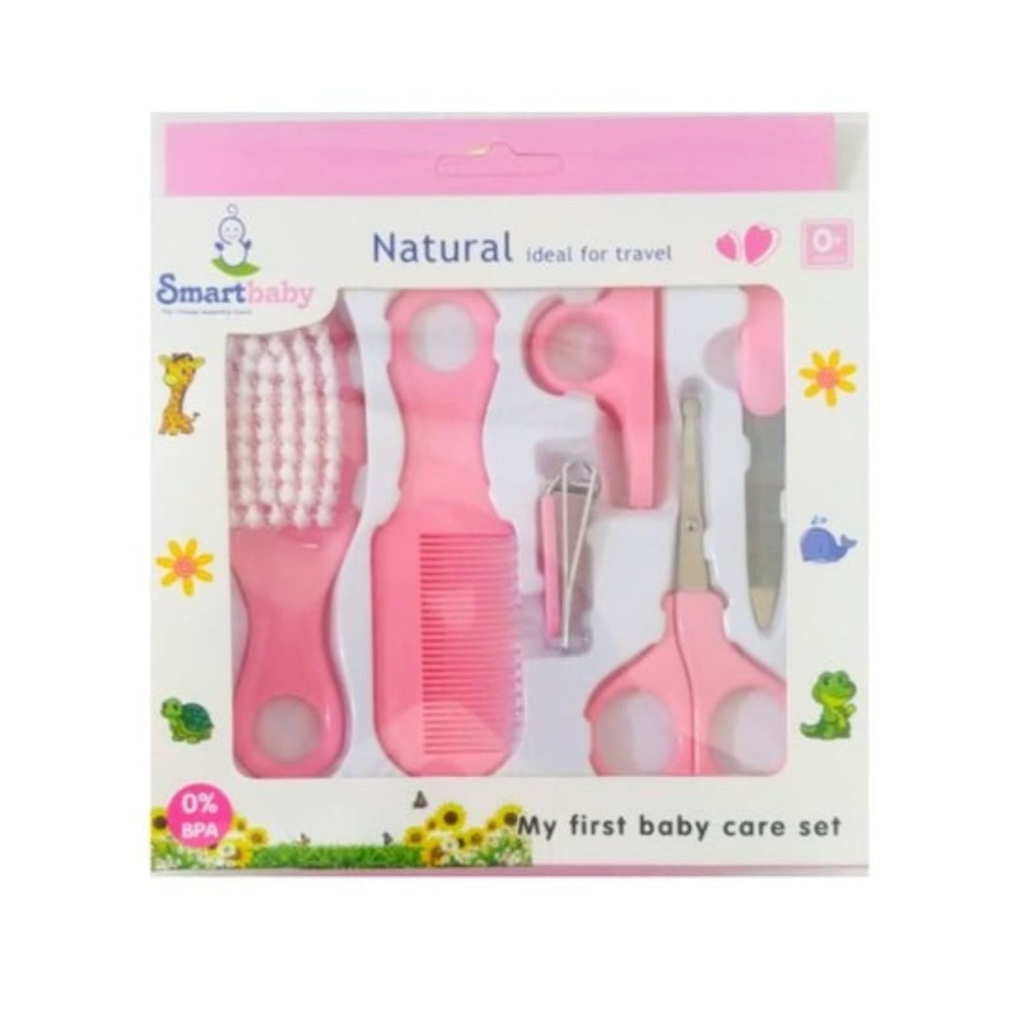 Smart Baby Manicure set of 6 pieces for baby daily nail care and hair care set