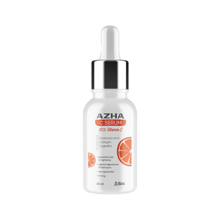 Azha 10% Vitamin C Serum 30 ML for all Skin Types / سيروم ازها بالفيتامين سي لجميع انواع البشرة 30 مل