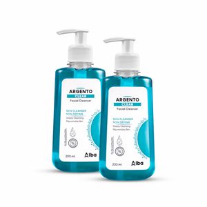 Argento Clear Facial wash and skin cleanser for all skin types 200 ml / غسول للوجة من ارجنتو كلير لجميع انواع البشرة 200 مل