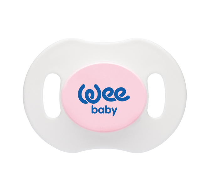 wee baby night orthodontic silicone soother سكاته سيليكون ليلة مشطوفة من وي بيبي