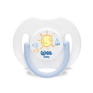 Wee baby silicone orthodontic soother سكاتة سيليكون مشطوفة من وي بيبي