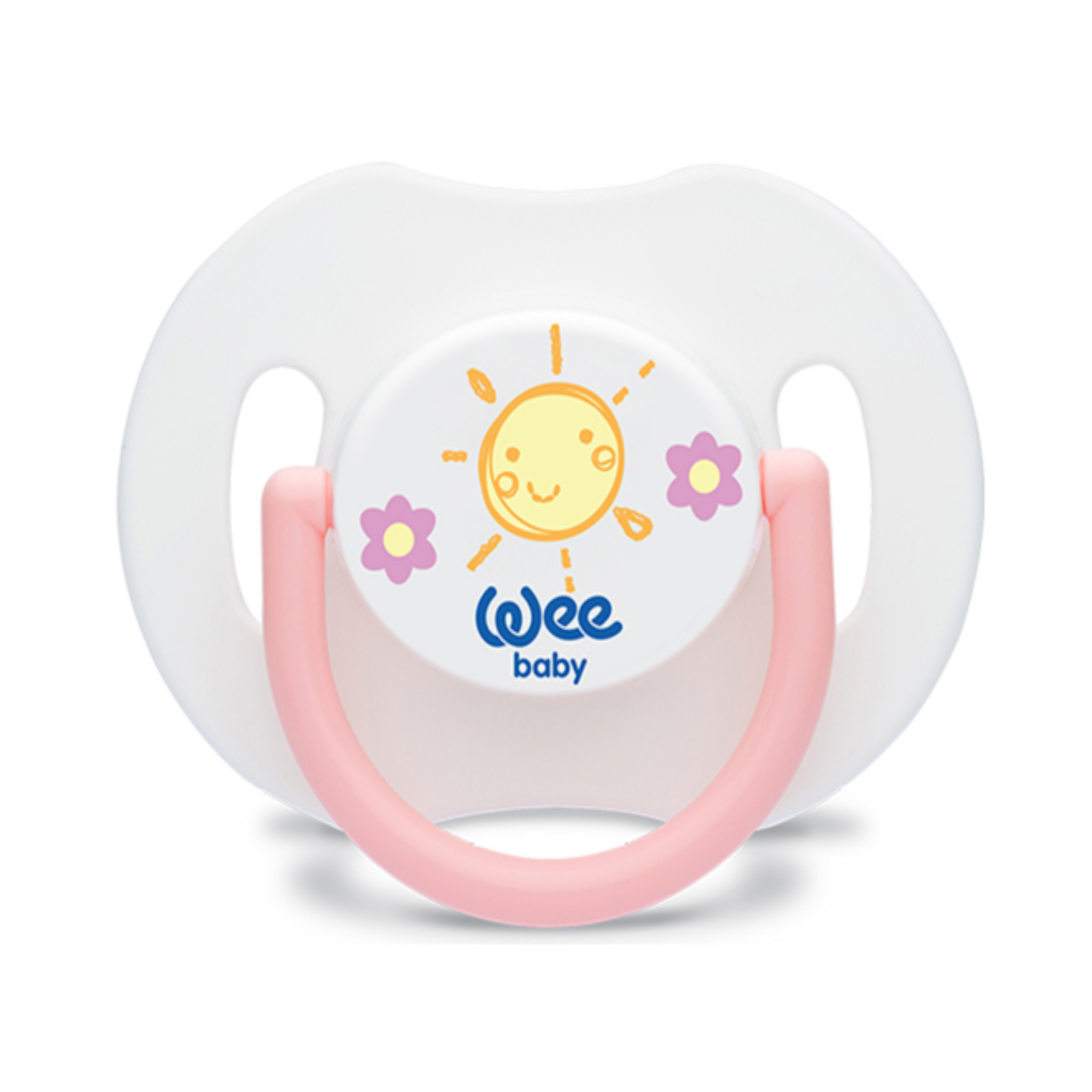 Wee baby silicone orthodontic soother سكاتة سيليكون مشطوفة من وي بيبي