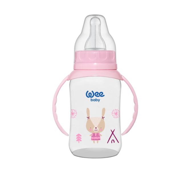 Wee Baby Feeding Bottle With Grip 150 ml