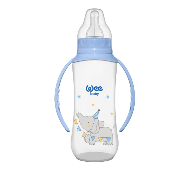 Wee Baby Feeding Bottle With Grip 270 ml