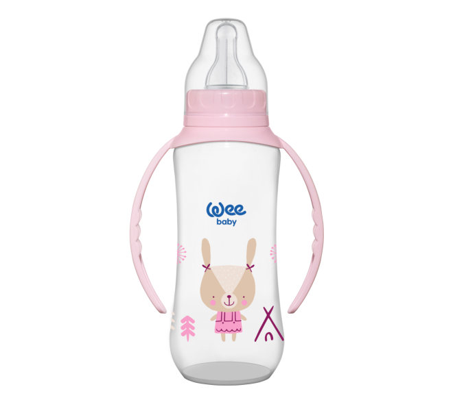 Wee Baby Feeding Bottle With Grip 270 ml